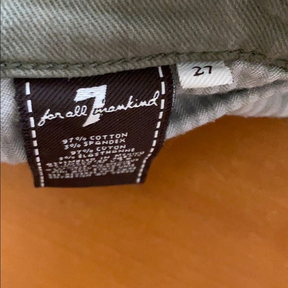 7 for All Mankind Denim Shorts - Picture 4 of 4